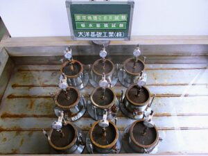 室内試験（CBR試験）